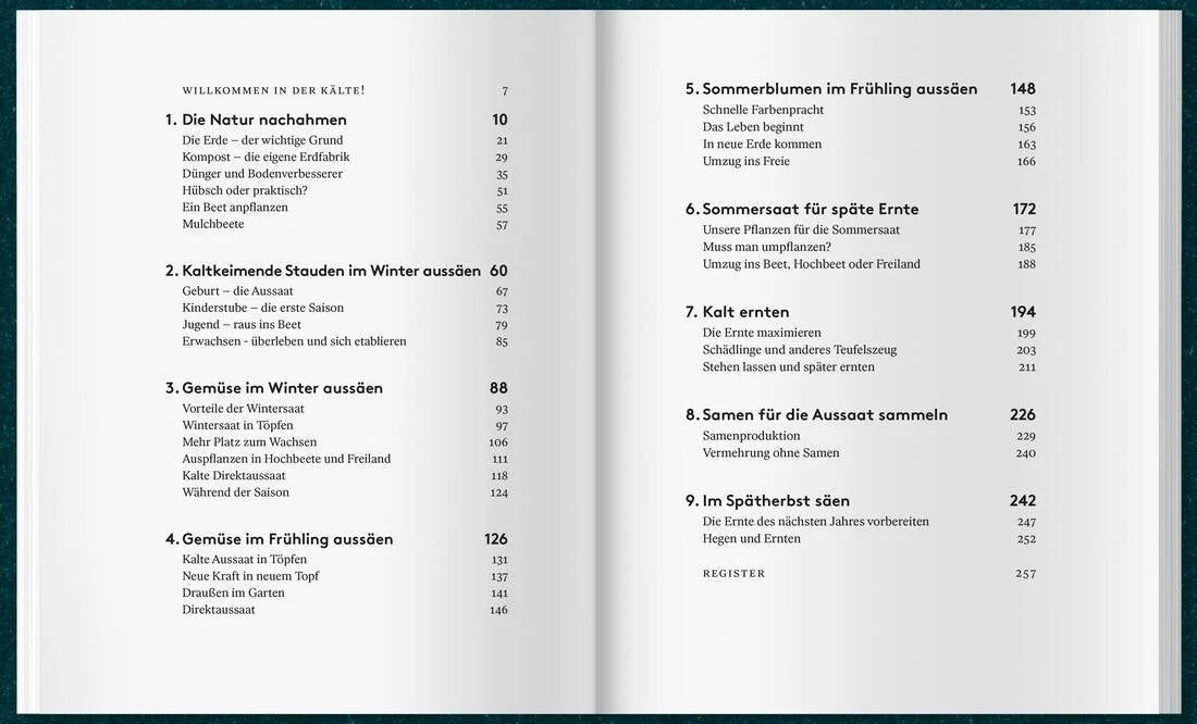 Mit Kaltanbau zu grünen Wundern