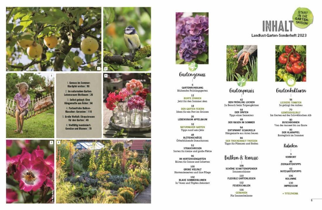 Landlust - Sonderheft Garten 2023