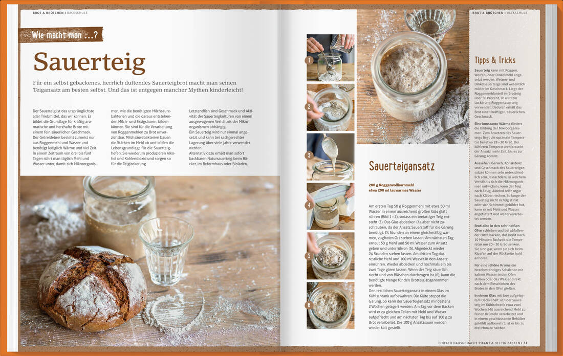 Einfach Hausgemacht: Pikant & deftig backen - Das Rezeptbuch