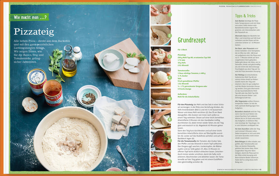 Einfach Hausgemacht: Pikant & deftig backen - Das Rezeptbuch