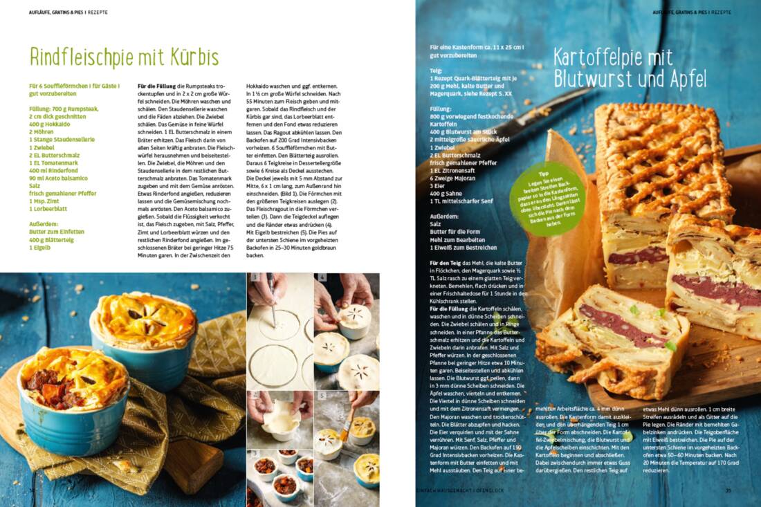 Einfach Hausgemacht - Ofenglück: Herzhaft & süß - Das Rezeptbuch