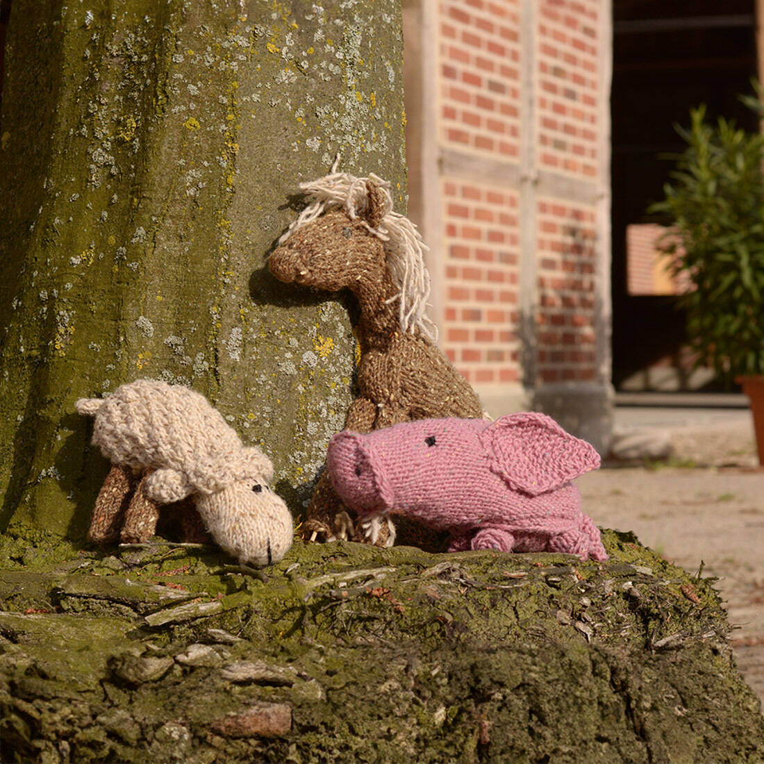Wollset Bauernhoftiere (Set)