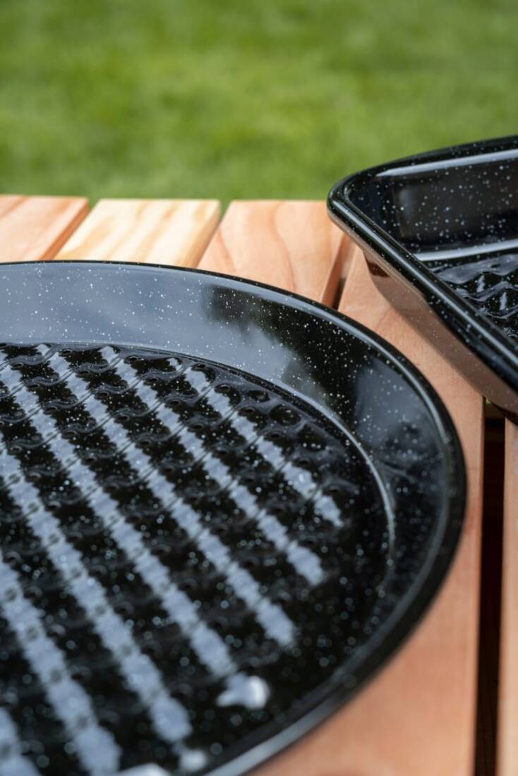 Grillschale rund
