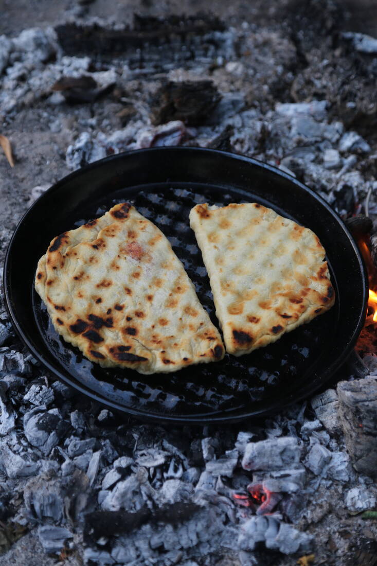 Grillschale rund