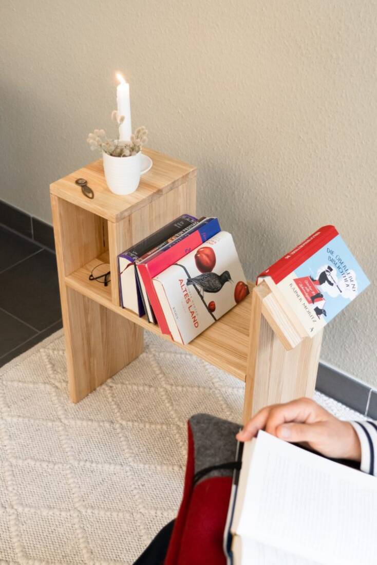 Aufbewahrungsschränkchen Bücherfreund