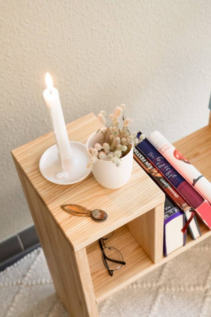 Aufbewahrungsschränkchen Bücherfreund