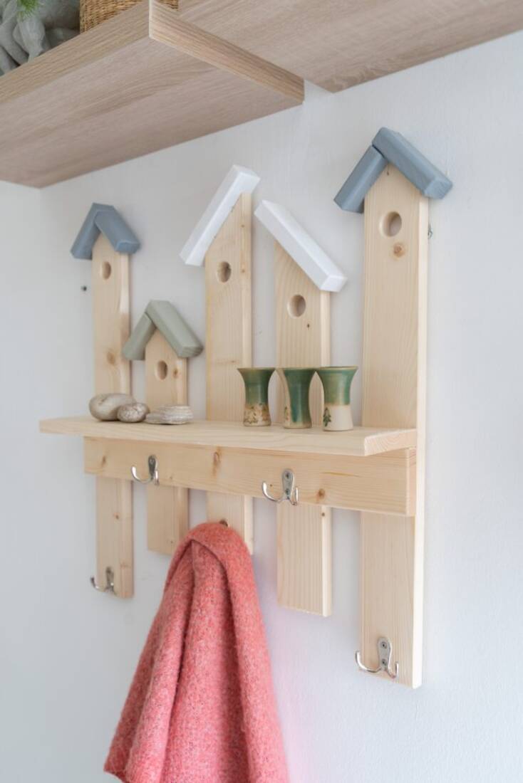 Wandgarderobe Haus