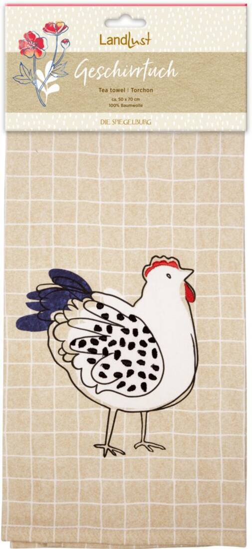 Geschirrtuch Huhn (2er-Set)