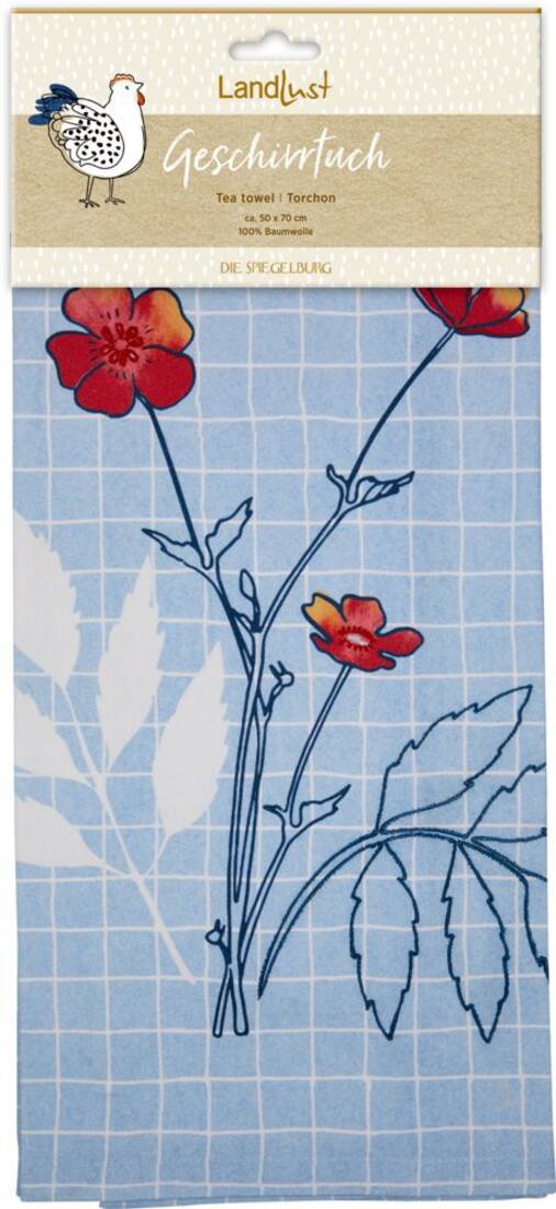 Geschirrtuch Blume (2er-Set)