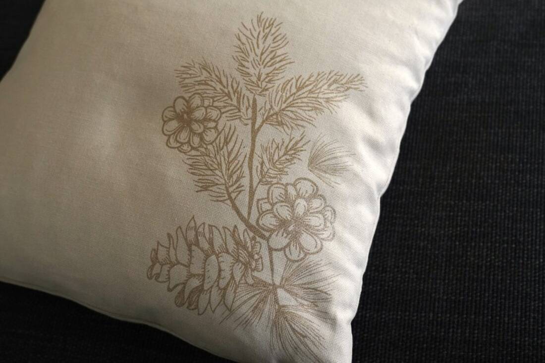 Duftkissen mit Zirbenholz