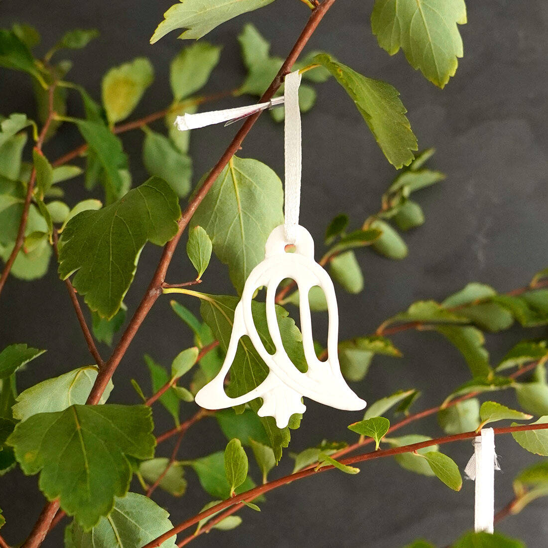 Porzellananhänger Frühling (4er- Set)