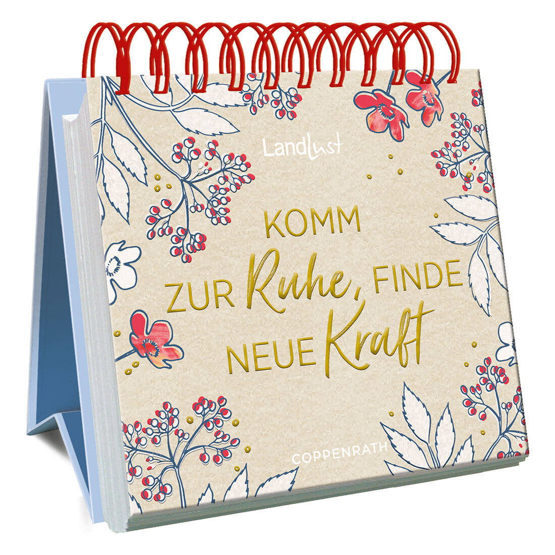 Spiralaufsteller "Komm zur Ruhe, finde neue Kraft"