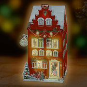 Aufstell-Adventskalender Weihnachtshaus