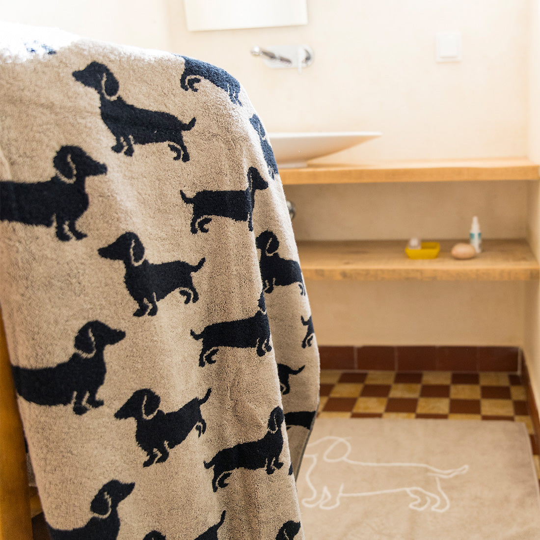Badetuch Hunde