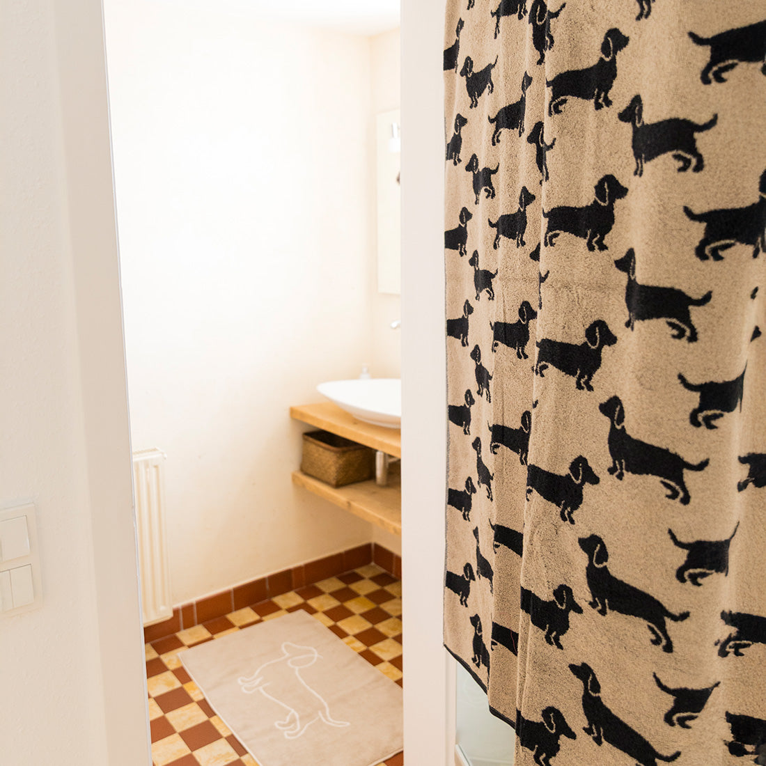 Badetuch Hunde