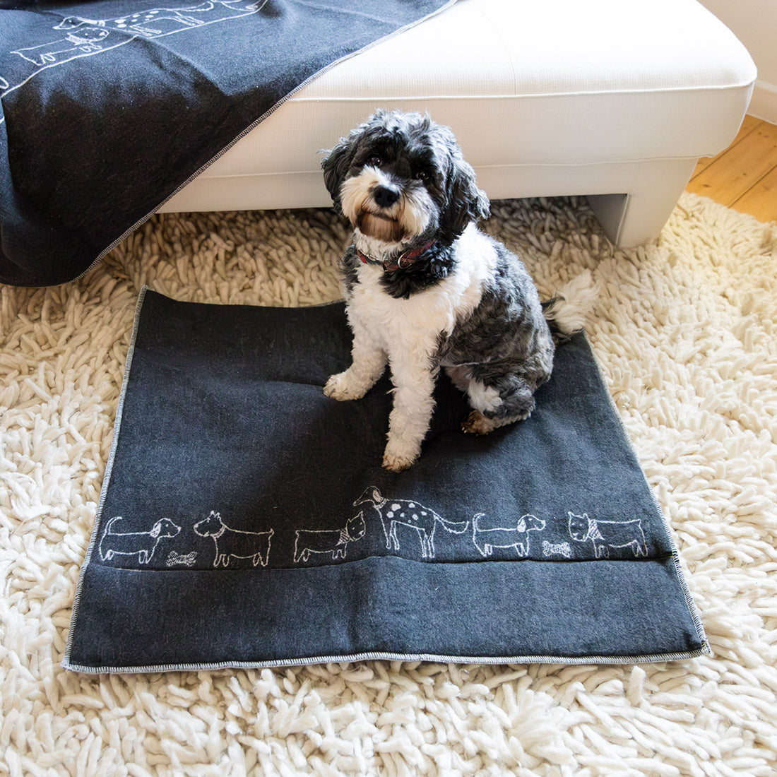 Haustiermatte wattiert Hunde