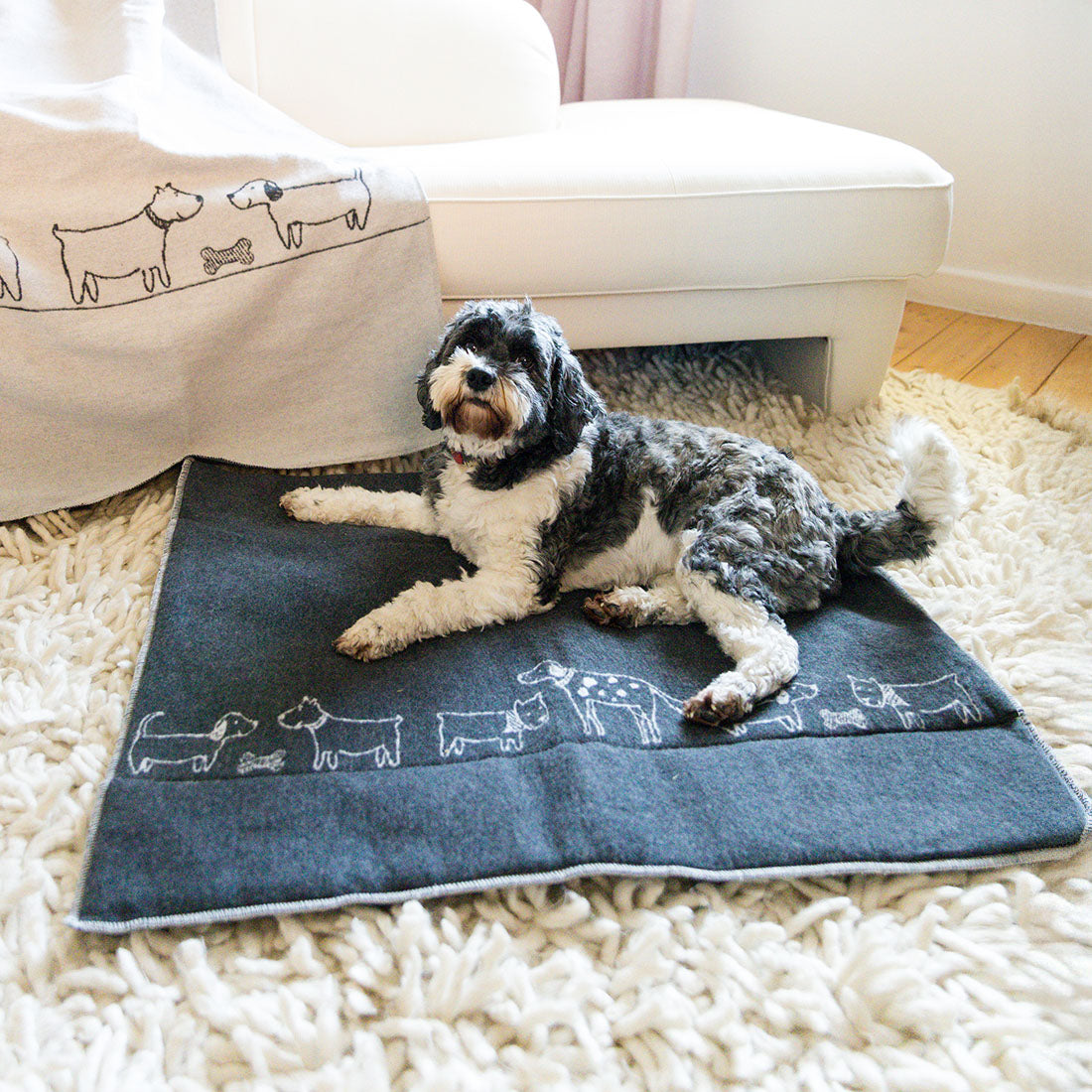 Haustiermatte wattiert Hunde