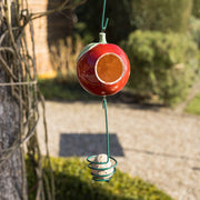 Futterhaus Apfel mit Halterung