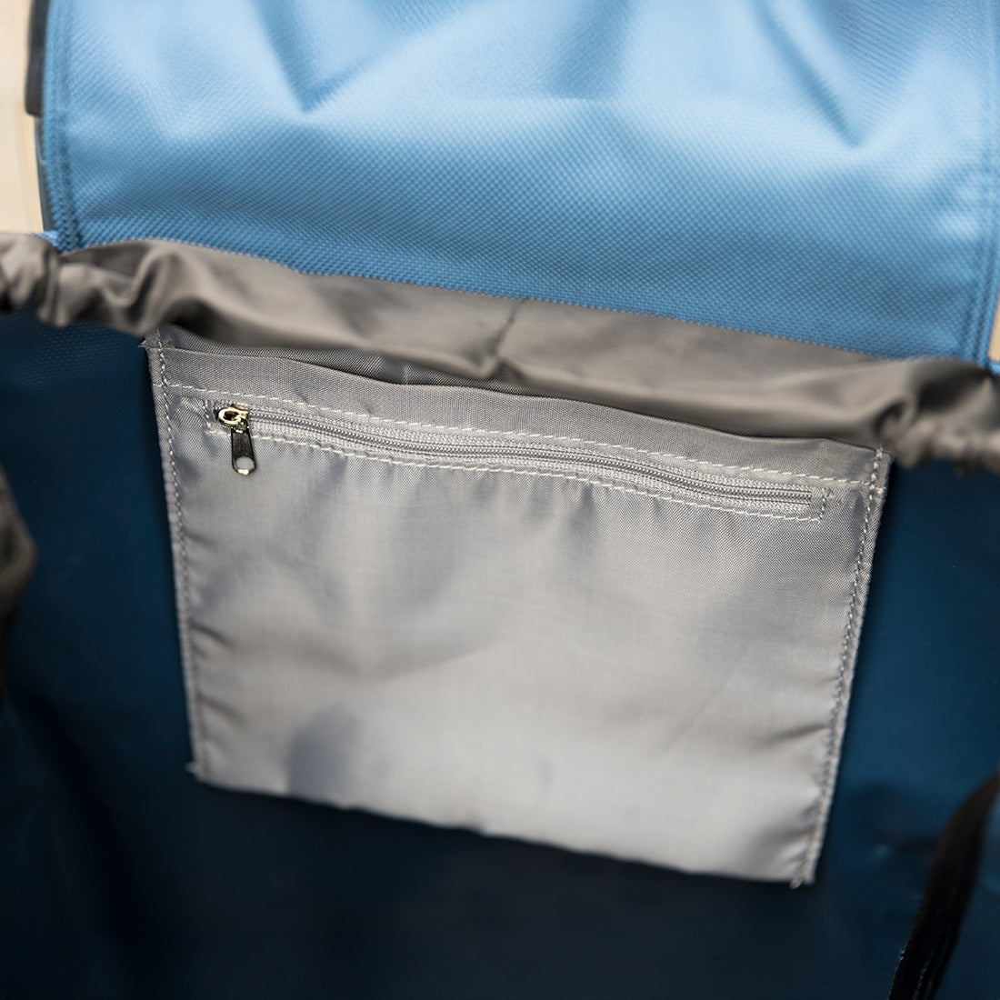 Klappbarer Einkaufstrolley Blau