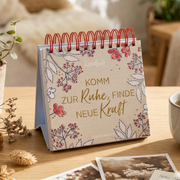 Spiralaufsteller "Komm zur Ruhe, finde neue Kraft"