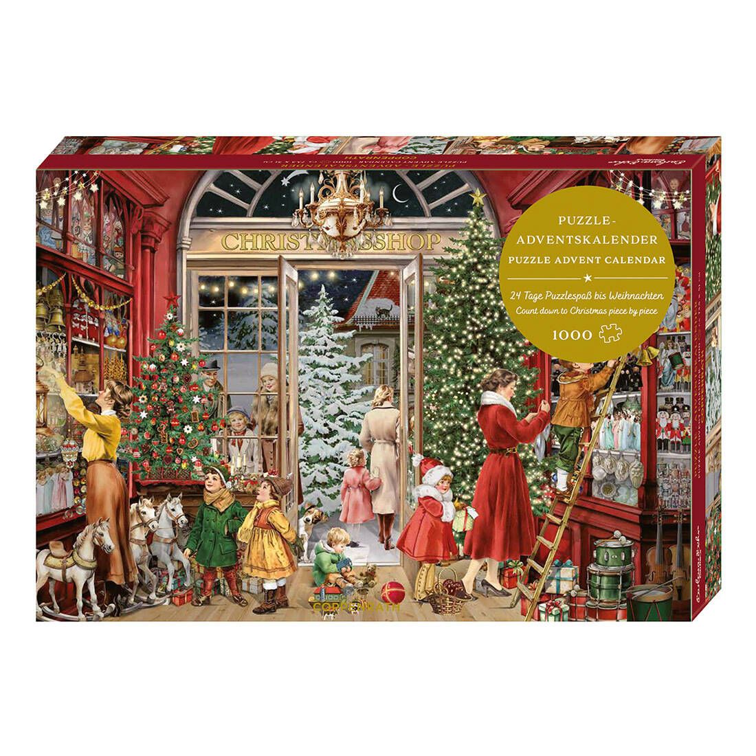 Puzzle-Adventskalender Weihnachtsladen
