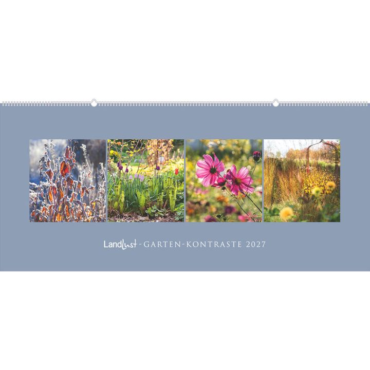 Panorama-Kalender Garten-Kontraste 2027