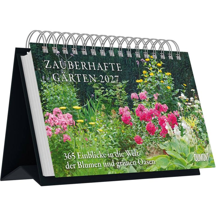 Tischkalender Zauberhafte Gärten 2027
