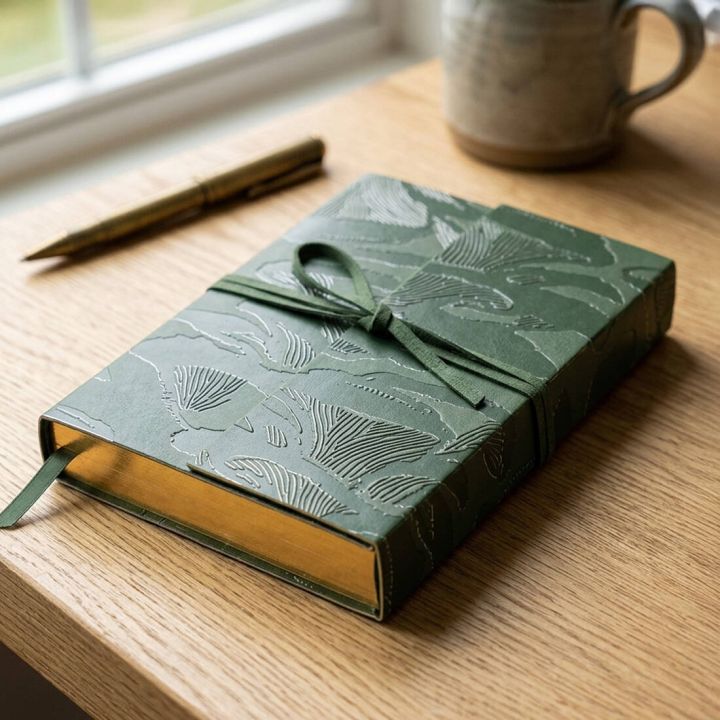 Notizbuch Waldzauber mit Wickelverschluss