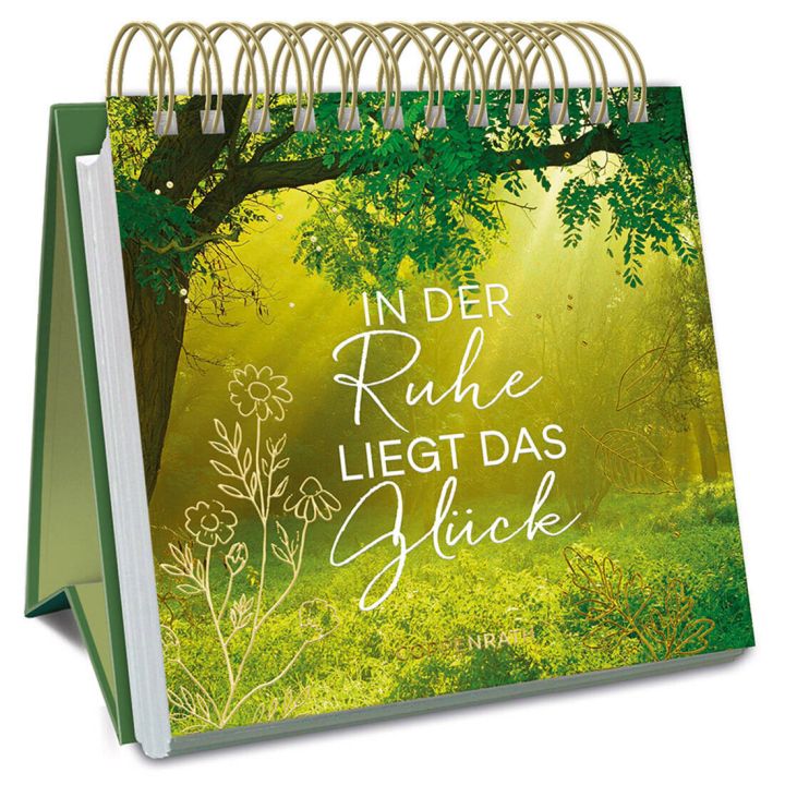 Spiralaufsteller Ruhe und Gl&uuml;ck