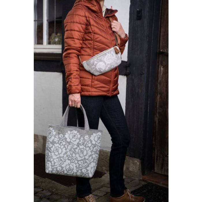 LANDLUST MARKTTASCHE GRAUE ROSE Landlust Shop - Main Image