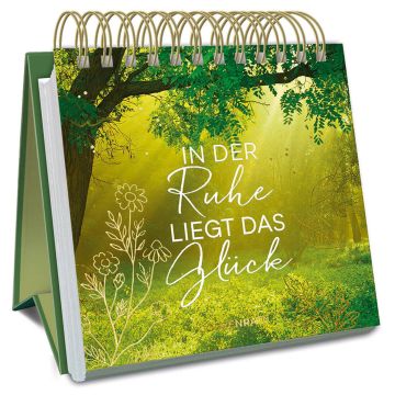 Spiralaufsteller Ruhe und Glück