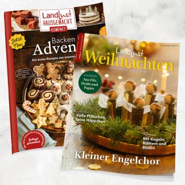 Landlust Weihnachten 2024 und Landlust Hausgemacht Backen im Advent