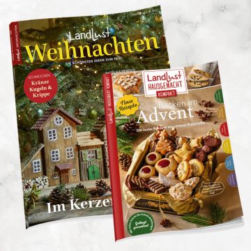 Landlust Weihnachten 2025 und Landlust Hausgemacht Backen im Advent