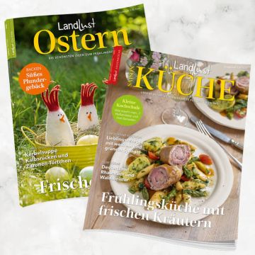 Landlust - Set Sonderheft Ostern 2025 und Sonderheft Frühlingsküche 2026