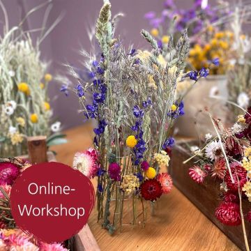 Digital-Workshop Trockenblumen