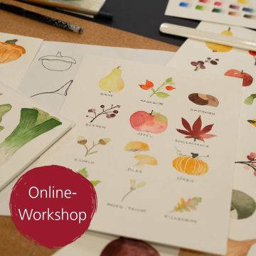 Digital-Workshop Aquarell Herbst