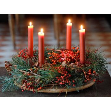 Digital-Workshop Adventskränze binden