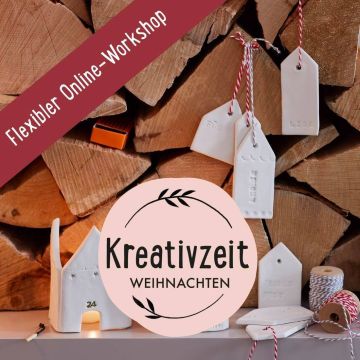 Digital-Workshop Weihnachtsdeko Fimo incl. Materialpaket