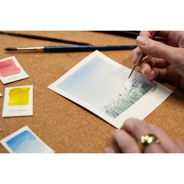 Digital-Webinar Aquarell-Akademie Frühlingswiese (Fortgeschrittenenkurs)