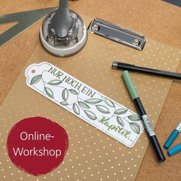 Digital-Webinar Handlettering-Akademie Lesezeichen (Fortgeschrittenenkurs)