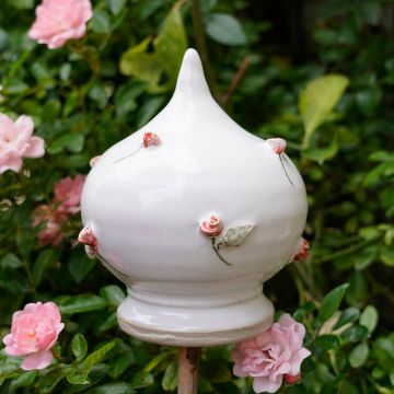 Rosenkugel Steinzeug, frostsicher