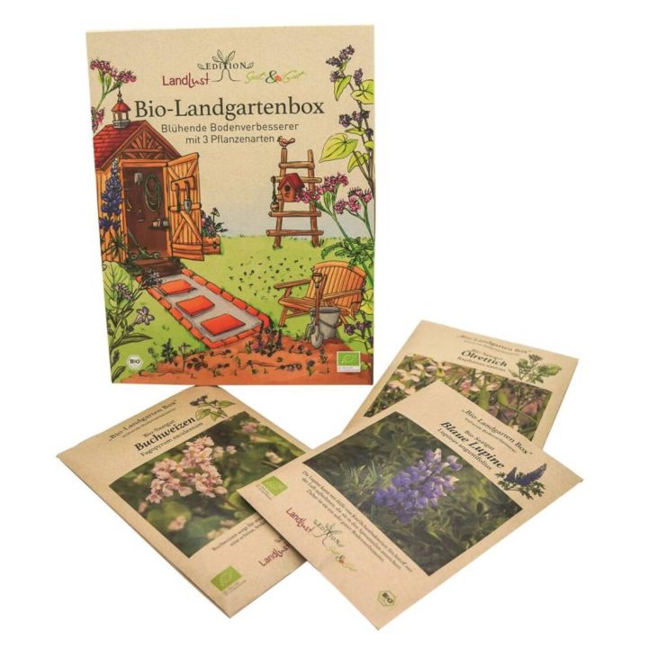 Bio-Landgartenbox Blühende Bodenverbesserer