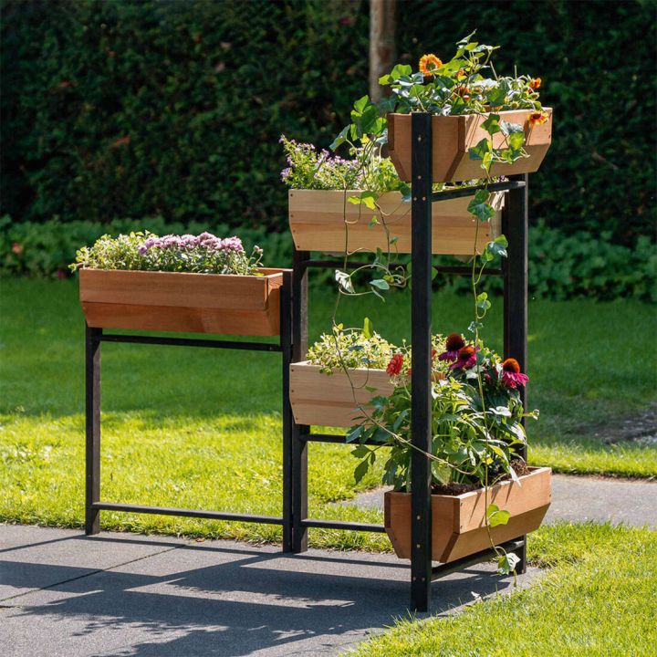 Vertikalbeet mit 5 Kästen
