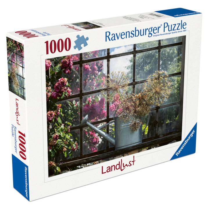 Puzzle "Getrockneter Allium in der Gießkanne" (1000 Teile)
