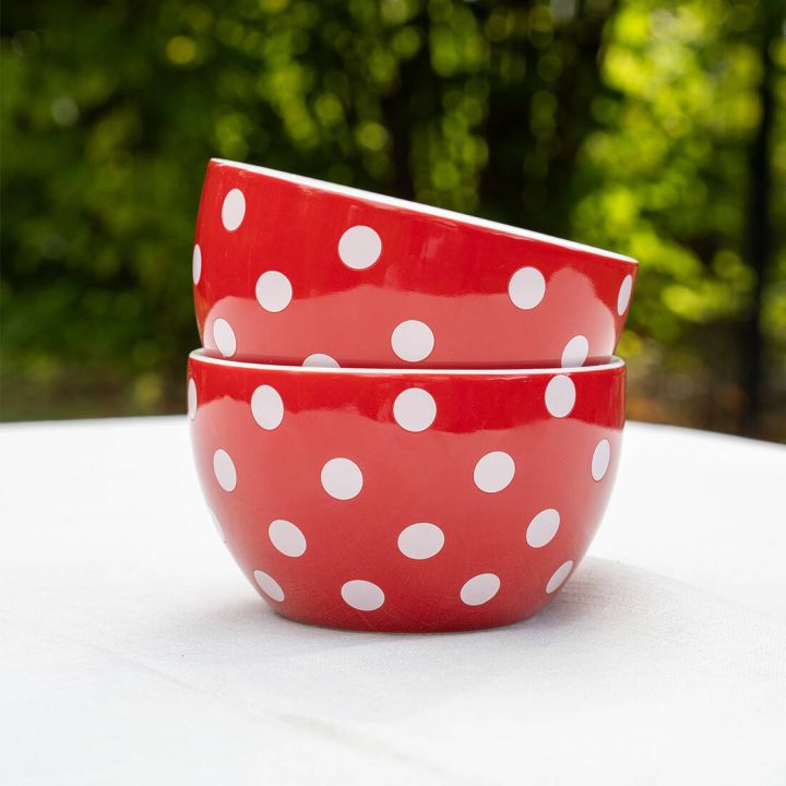 Schälchen Tupfen (2er-Set)