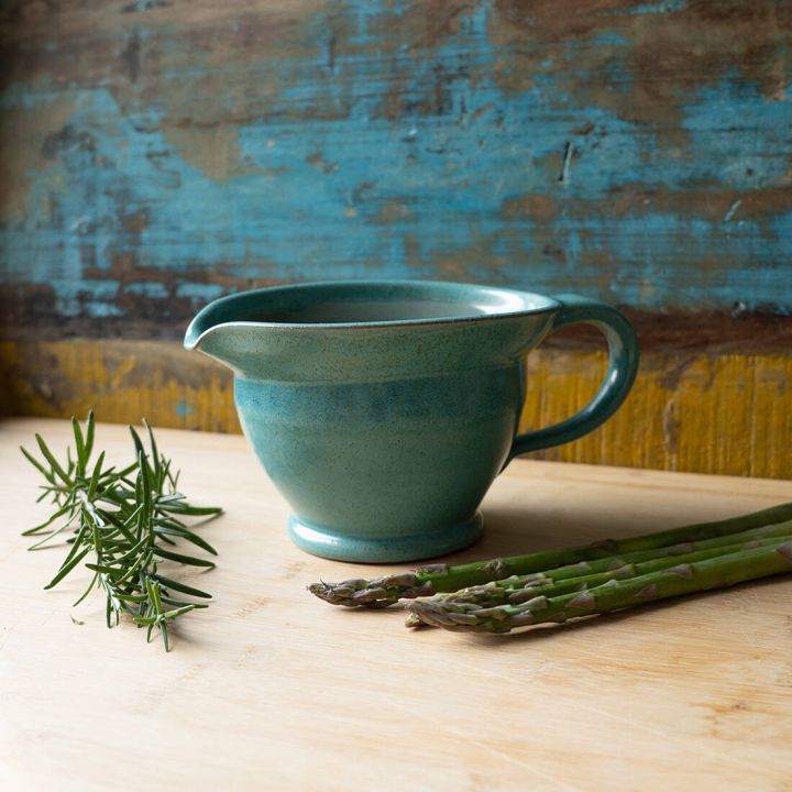 Sauciere T&uuml;rkis aus Keramik