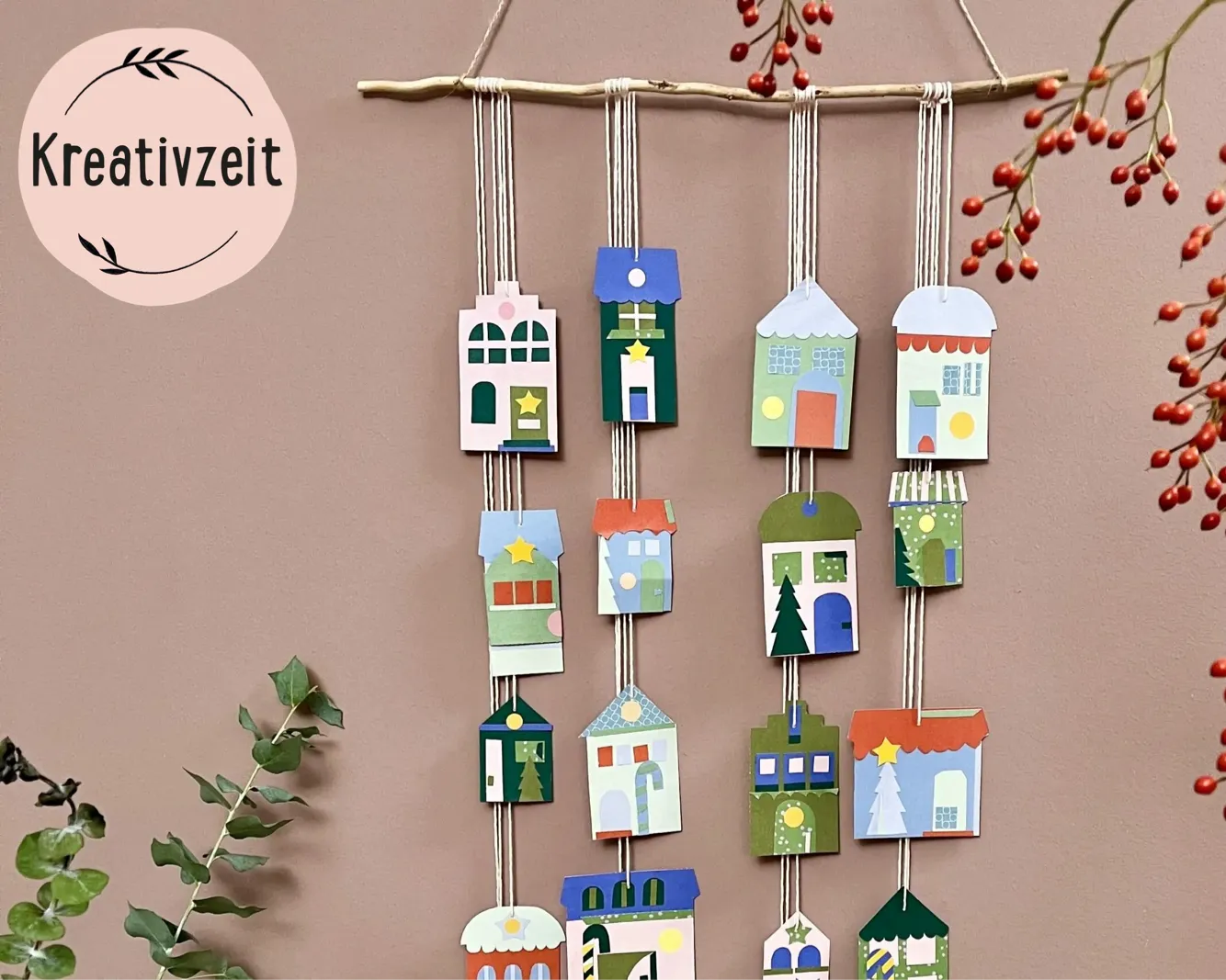 Vorschaubild Kreativ-Workshop "Achtsamer Adventskalender", Bild verlinkt zum Workshop.