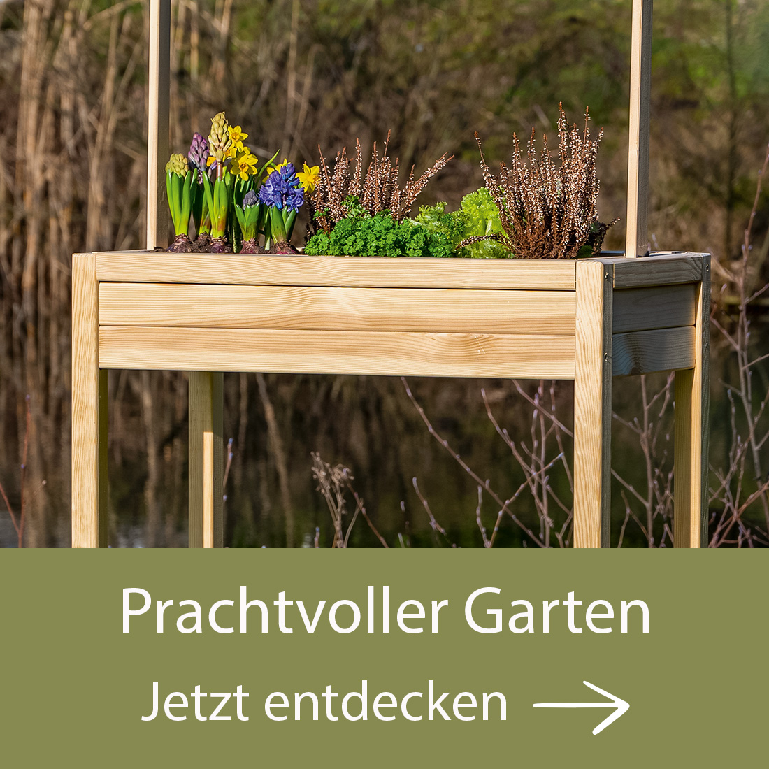 Prachtvoller Garten - Jetzt Gartenprodukte entdecken!