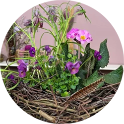 Osternester binden Workshop