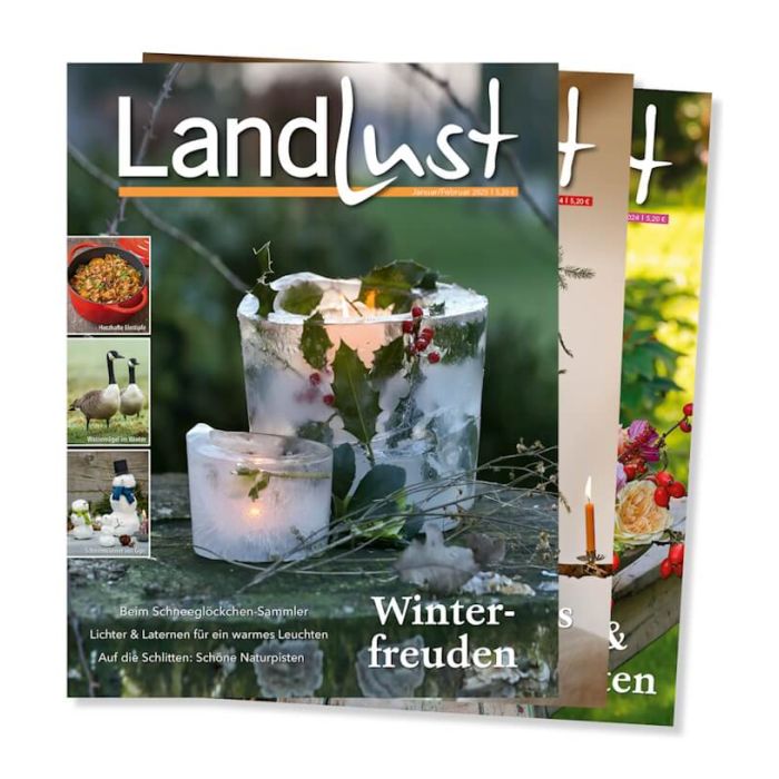 Landlust Geschenk-Abo, Bild verlinkt zur Bestellseite.